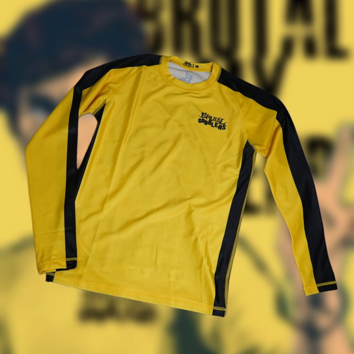 "Be Brutal My Friend" Long Sleeve Rash Guard