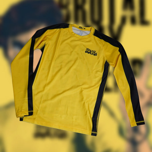 "Be Brutal My Friend" Long Sleeve Rash Guard