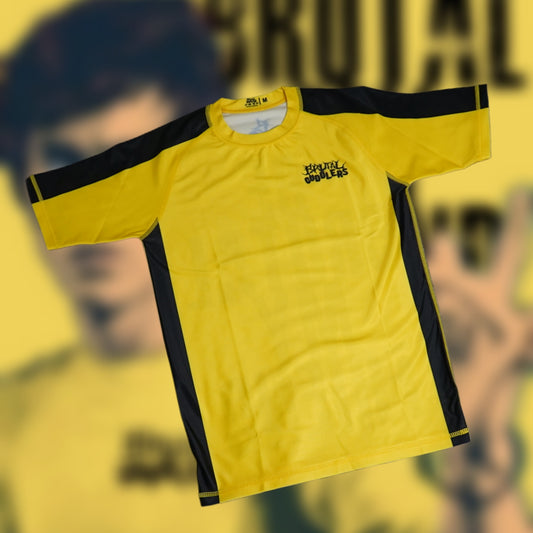 "Be Brutal My Friend" Short Sleeve Rash Guard
